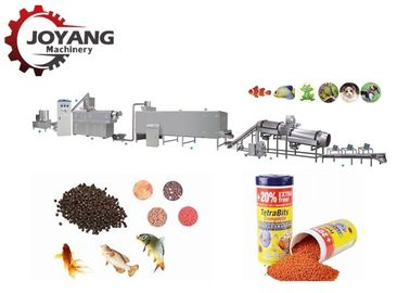 150-1500kg/H επιπλέουσα τροφή ψαριών σβόλων που κάνει ξεφγμένη γραμμή παραγωγής προϊόντων μηχανών την η Pet