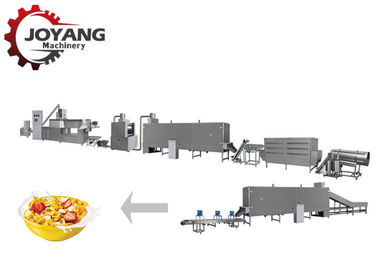 Μηχανή εξωθητών δημητριακών νιφάδων καλαμποκιού, γραμμή παραγωγής δημητριακών προγευμάτων